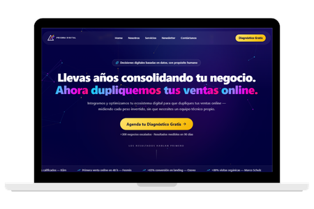 Sitio web de Prisma Digital
